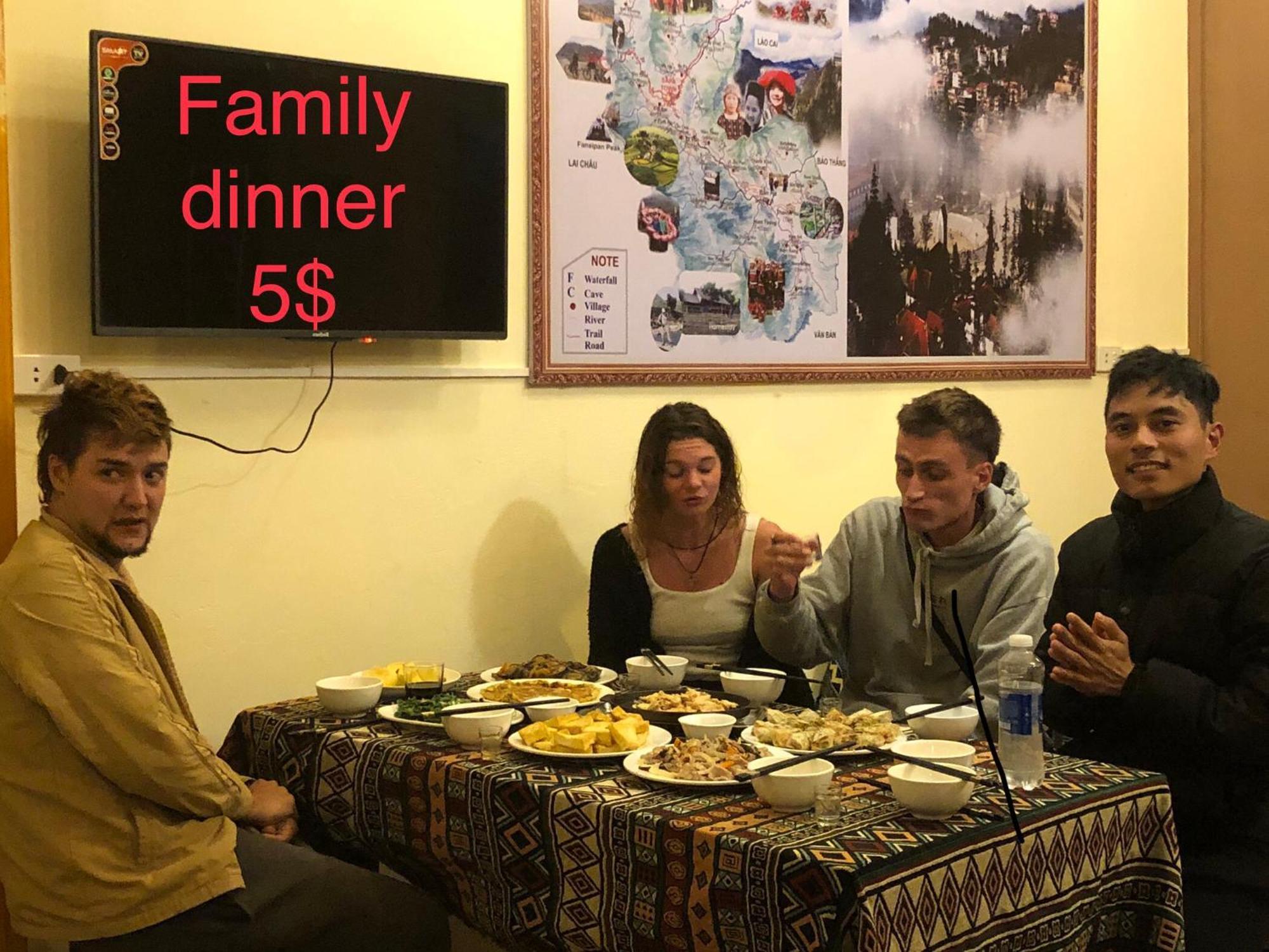 Nini Homestay Sapa Exteriör bild